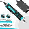 SET 41PCS DESTORNILLADOR INALAMBRICO 3.6V CON PUNTAS INTERCAMBIABLES DURATECH