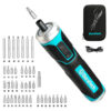 SET 41PCS DESTORNILLADOR INALAMBRICO 3.6V CON PUNTAS INTERCAMBIABLES DURATECH - Imagen 4